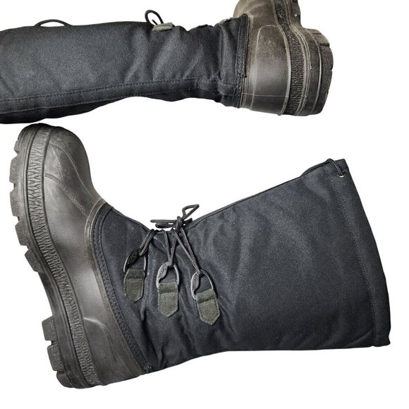 Kamik Canuck Waterproof Winter Boots Black Men's Size 7 - Picture 5 of 13
